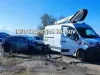 Accident la Hanul din Ardeal: Trei maşini, trei răniţi