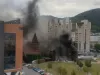 Doi copii, vinovaţi de focul din Centrul Civic