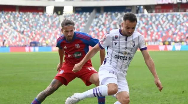 Steaua a învins Argeşul în deschiderea etapei din Liga a 2-a