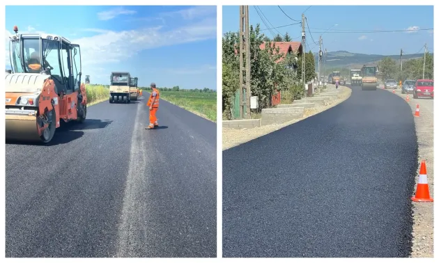 Firma care a modernizat „drumul de sub munte” a mai obţinut un contract în judeţul Braşov