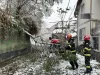 Vijelia şi-a făcut de cap la Braşov. Zăpada încă nu a ridicat mari probleme
