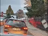 Depăşire imposibilă pe DN 73, Bran