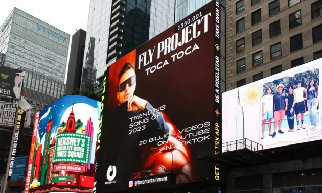 Din Braşov, pe ecranele din Times Square