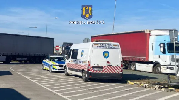 IPJ-ISCTR, pe urmele transportatorilor de mărfuri: 600 de şoferi opriţI, 200 cu probleme