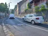 Rețeaua electrică de pe strada Dobrogeanu Gherea din Brașov, trecută în subteran. În perioada 11 – 22 decembrie pot apărea restricții de circulație pe sensul de urcare