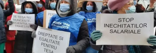 La uşa Guvernului: azi, personalul TESA din Sănătate