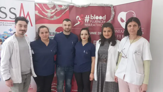 80 de donatori pe zi, sânge şi pentru alte judeţe. Campanie de donare de sânge de succes, organizată de mediciniştii din Braşov
