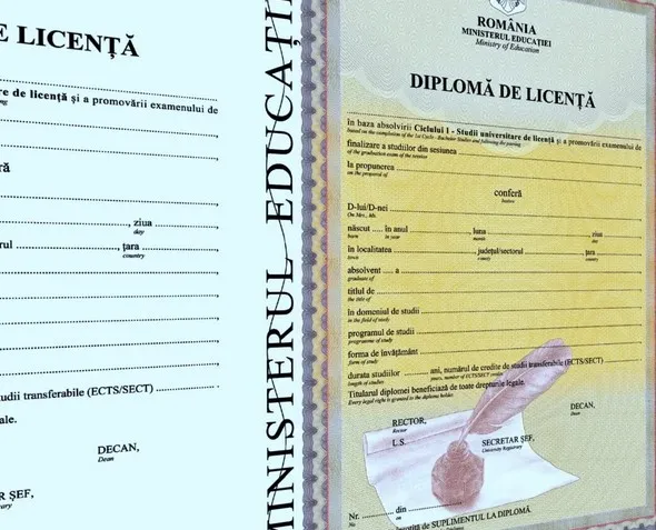 Diplome cu cod QR, de la preuniversitar până la doctorat