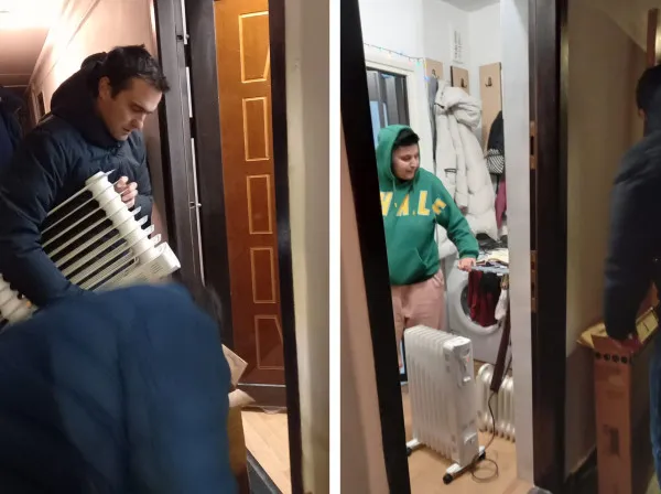 În cea mai geroasă noapte, 115 de apartamente fără căldură. Cine nu vrea la azil, va primi reşou de la Primărie