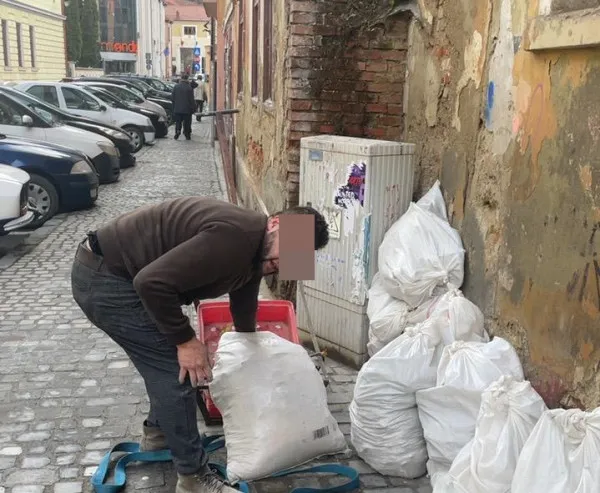 Micul gunoier, marea amendă