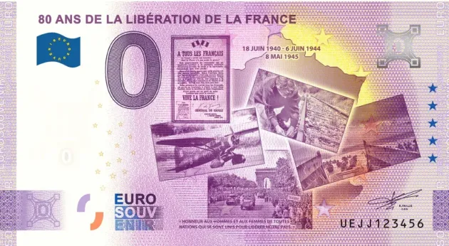 Bancnota de 0 euro