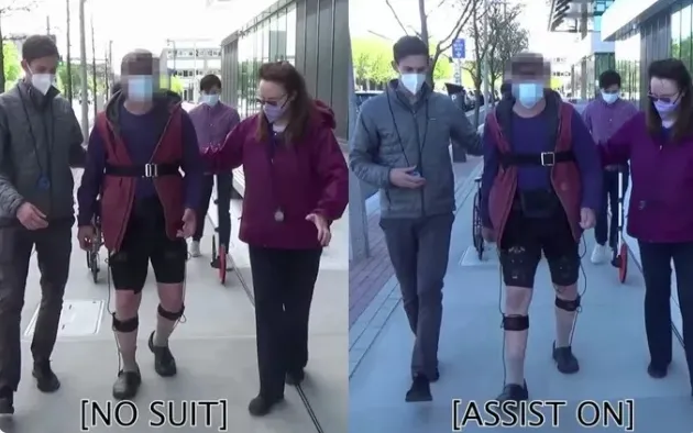 Pacienţii cu Parkinson pot merge din nou cu ajutorul unor costume robotice portabile  