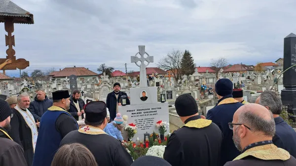 Pomenire pentru părintele Malene. „Prezenţa dumneavoastră aici în număr atât de mare spune mai mult decât o predică”