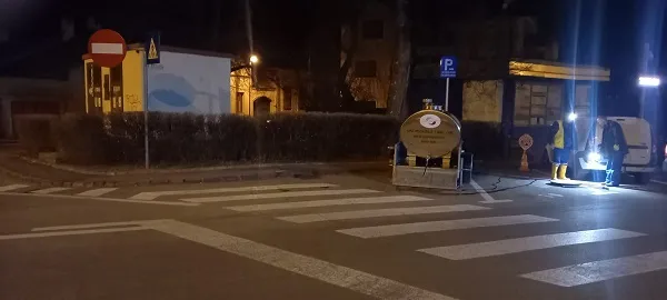 Încă o conductă a Companiei Apa Braşov a cedat