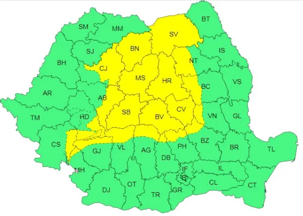 Azi ajunge în România ciclonul mediteranean