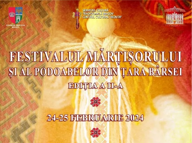 Festivalul Mărţişorului şi al podoabelor din Ţara Bârsei, în weekend, la „Reduta”