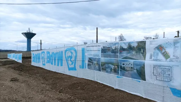 Grădiniţa cu salină a intrat în şantier