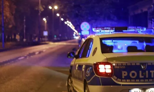 I-au văzut că ies din Rulmentul, au pus girofarurile pe ei