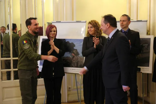 Un braşovean decorat de Ucraina