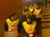 Cu lumânări la ușa PSD: AUR a protestat și la Brașov împotriva comasării alegerilor