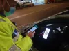 „Şoferul-stagiar” şi permis pe telefonul mobil