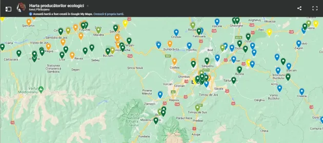 Avem o hartă a mâncării eco. 355 de adrese din Braşov