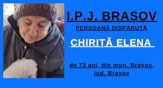 Alertă de dispariţie din Bod