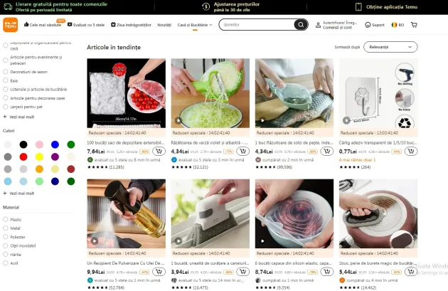 Fenomenul chinezăriilor cumpărate de pe Temu