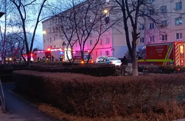 Scos aproape mort din apartament