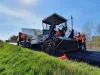 Staţie de asfalt mobilă lângă Prejmer  