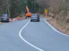 Doi piloni forați pe zi. Constructorul care lucrează la consolidarea drumului Brașov-Poiana Brașov încearcă să termine lucrările mai repede