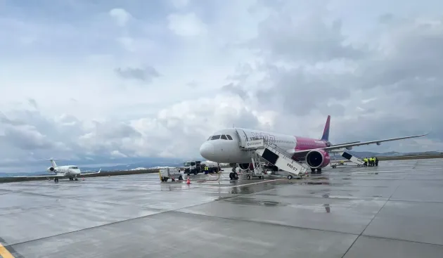 5 zboruri, recordul anunţat de Aeroportul Braşov pentru data de 25 martie 