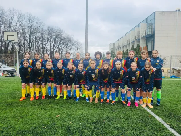 Octavia Pîrşe, de la Kids Tâmpa, a fost impresionată de tot ce a trăit la naţionala de fotbal U1