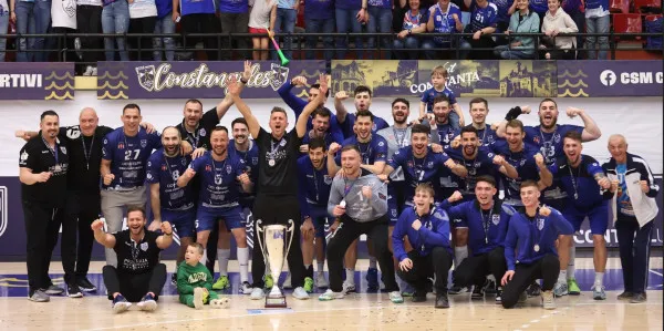 
CSM Constanţa şi-a asigurat  medaliile de argint în Liga Zimbrilor