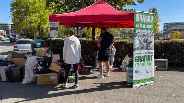 Locuitorii municipiului Braşov, aşteptaţi să scape de aparatele electrice şi electronice inutile 