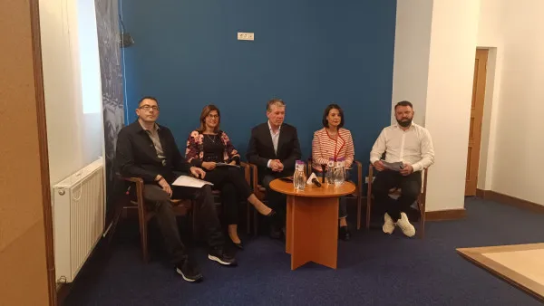 Cele 10 porunci, valabile şi în campania electorală. George Scripcaru i-a amintit lui Allen Coliban două dintre ele: „Să nu minţi” şi „Să nu furi”