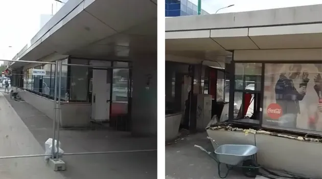 Au început demolările la Gara Braşov