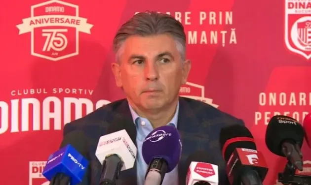 Ionuţ Lupescu, avertisment pentru Dinamo