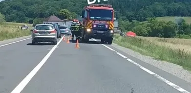 Accident şi pe Valea Homorodului