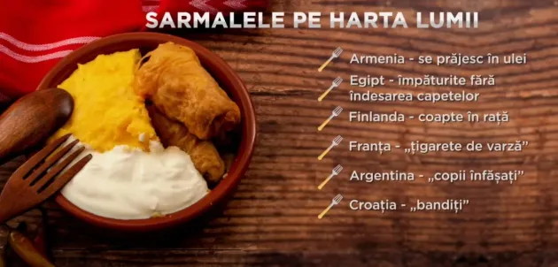 Există o ţară care celebrează sarmalele. Le-au adus din Moldova, acum le mănâncă cu cartofi fierţi şi dulceaţă de fructe de pădure