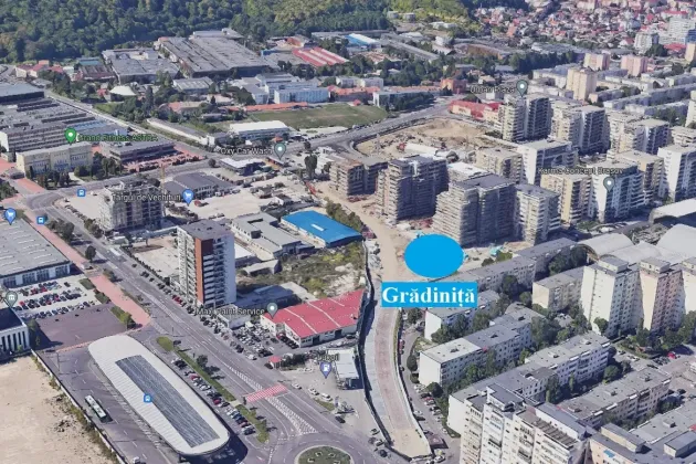Anul viitor va fi deschisă o nouă grădiniță în municipiul Brașov. Aceasta va fi construită pe strada Carpaților, pe un teren donat de donat de un dezvoltator imobiliar