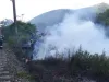 Traficul feroviar, oprit de două ori pe Magistrala 300: avarie de şantier pe Braşov – Sighişoara, incendiu pe Braşov – Bucureşti