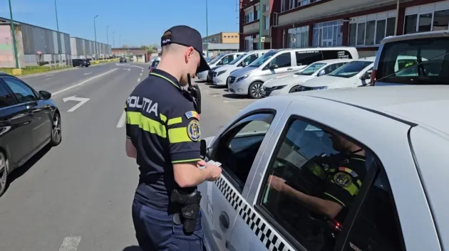Poliţia şi-a făcut simţită prezenţa pe străzile Braşovului