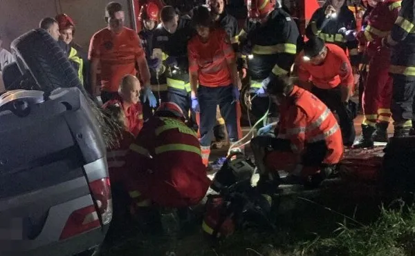 Accident mortal în miez de noapte, pe un drum judeţean 