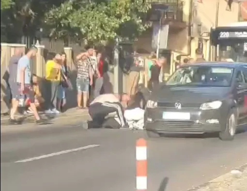 Aruncat cu capul de asfalt