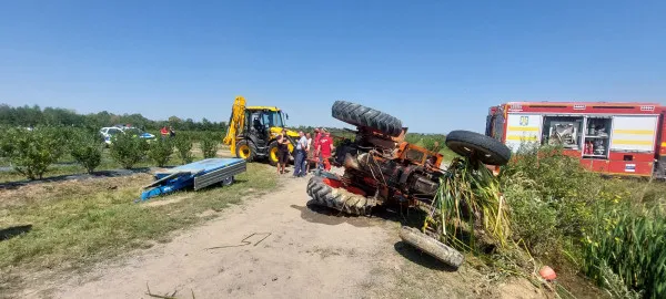 Accident mortal în plantaţia de afini