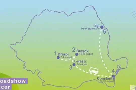 Caravana „Fii atentă, România!” vine la Braşov