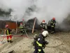 Incendiu la o cabană din Lisa: în interior erau butelii de gaz care puteau exploda oricând