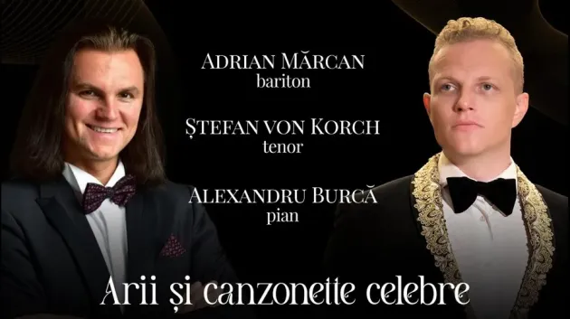Seară de arii şi canzonette la Filarmonica Braşov