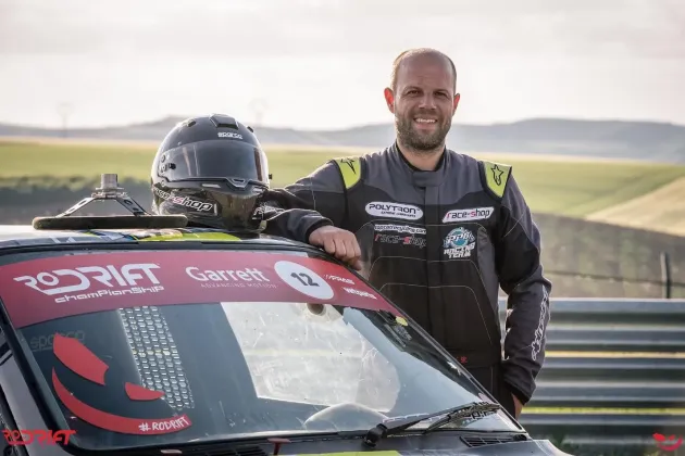 Gabi Imre participă la etapa de drift de pe Transilvania Motor Ring
